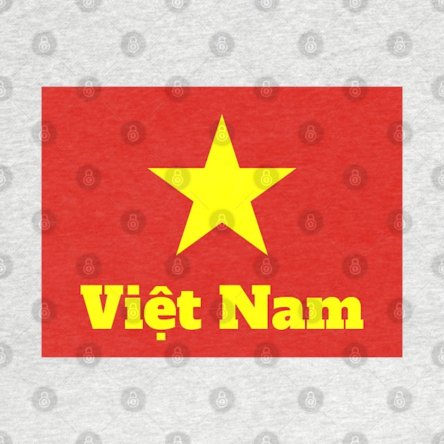 Vietnam in Vietnamese Flag by aybe7elf